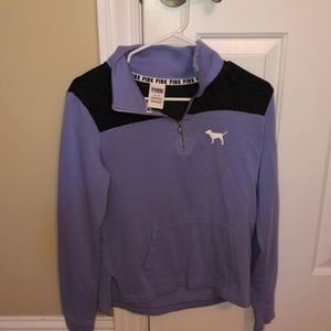 Pink half size sweater